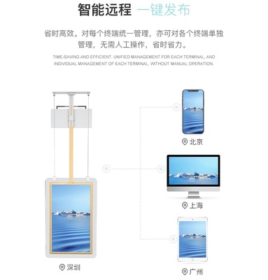 雙面吊掛液晶廣告機(jī) 現(xiàn)代商業(yè)展示的創(chuàng)新解決方案